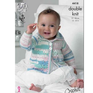 Alternative view of Baby coat & blanket 4418