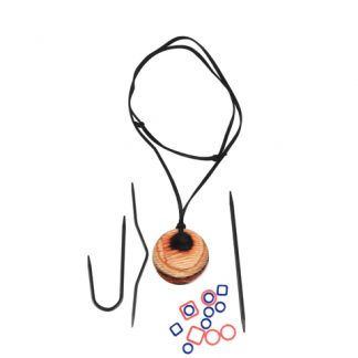 Alternative view of KnitPro Accessories for Magnetic Knitter’s Necklace Kit – Metal Stitch Markers