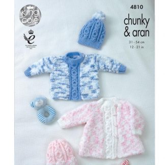 Alternative view of King Cole Coat, Sweater and Hats 4810