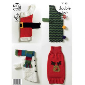 Alternative view of Christmas Dog Coats 4115 by King Cole