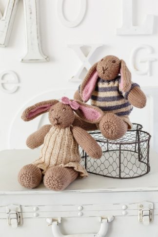 Bunny toy and hat set 9355