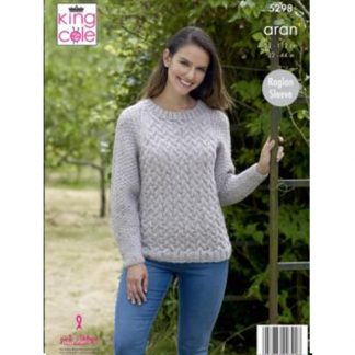 KC5298 Aran Sweater and Jacket