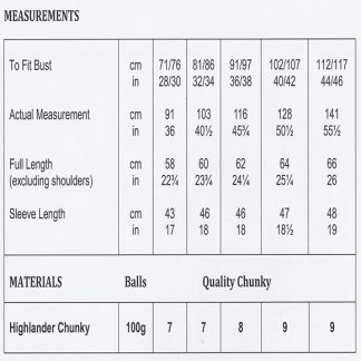 Alternative view of JCB Ladies Chunky Sweater JB428