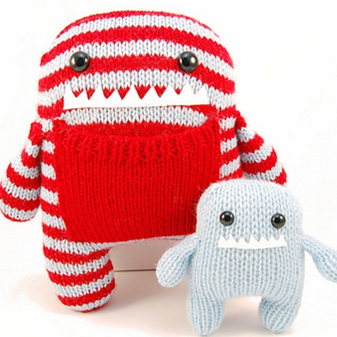 Danger Crafts - Daphne and Delilah the Momma and Baby Monsters