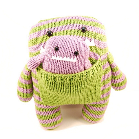 Danger Crafts - Daphne and Delilah the Momma and Baby Monsters - Image 3