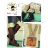 Pam Powers Knits Austin Boot Liners and Mitts