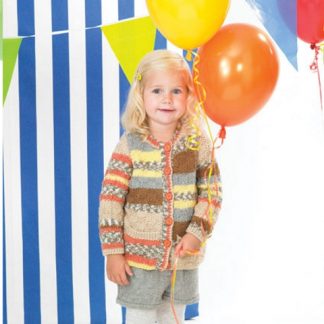 Alternative view of James C Brett 397 Cardigan Pattern