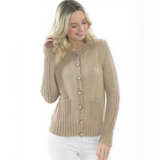 Alternative view of James C Brett JB674 Cardigan