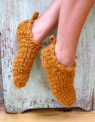Lucky 13 Bed Socks by Coco Knits