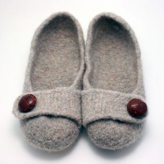French Press Knits Felted Slippers