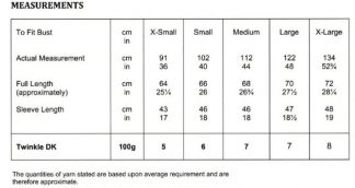Alternative view of JB107 Cardigan DK by James C Brett