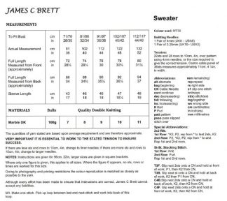 Alternative view of JB229 Hooded sweater DK by James C Brett