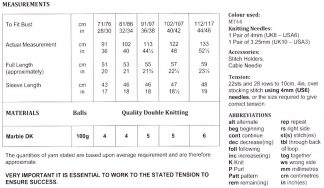 Alternative view of JB293 Sweater DK by James C Brett