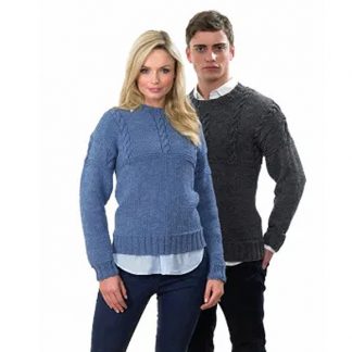 Mens and Ladies Sweaters JB421 Aran by James C Brett