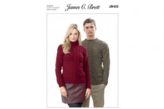 Mens and Ladies Sweaters JB422 DK by James C Brett