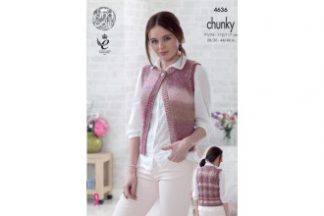 King Cole Ladies Waistcoat KC4636