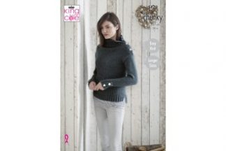 King Cole Ladies Sweaters & Hat 5178