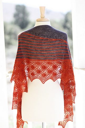 Red Freckles Shawl - Romi Hill