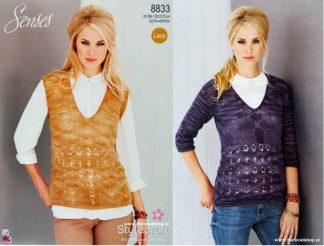 Stylecraft Sweater & Tank Lace 8833
