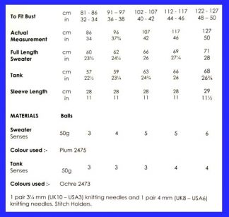 Alternative view of Stylecraft Sweater & Tank Lace 8833