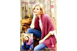 Stylecraft Wrap. Scarf & Cowl 9208