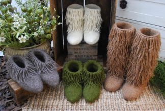 Alternative view of Moonkoosa Boots - Tiny Owl Knits
