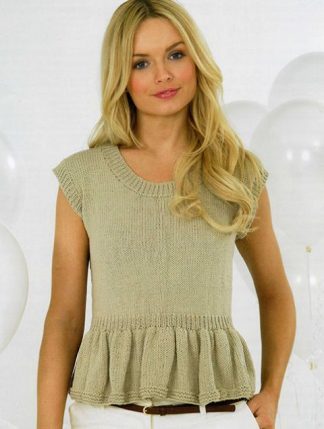 JB164 Sleeveless Sweater DK by James C Brett