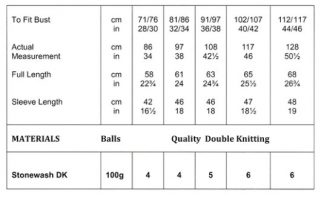 Alternative view of JB415 Jacket by James C Brett