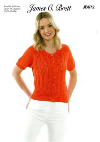 JCB Ladies DK Cardigan JB672