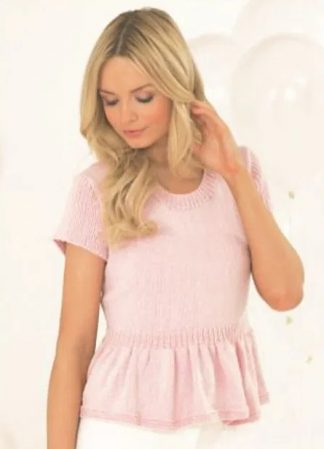 Alternative view of JB164 Sleeveless Sweater DK by James C Brett