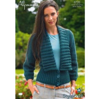 Stylecraft Ladies Cardigan DK 8726