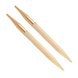 Alternative view of 24K Gold Plated Bamboo Interchangeable Needles by KnitPro
