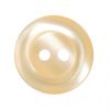 15mm cream button