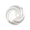 18mm button white swirl
