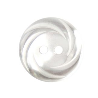 18mm button white swirl