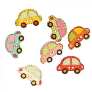 Car buttons assorted
