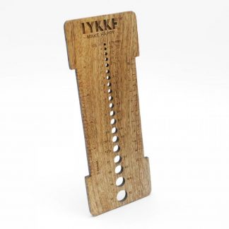 Alternative view of Lykke Needle Sizer and Gauge Tool