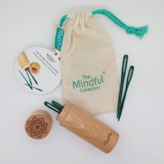 Alternative view of Wooden Darning Needles with Wooden Case - The Mindful Collection by KnitPro