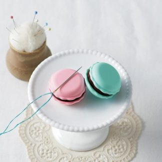 Alternative view of Sweet 'n Sharp Macaron Needle Minder/Sharpener by Clover
