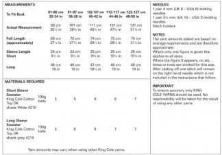 Alternative view of 5372 Cotton Top DL Pattern by King Cole