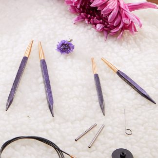 J’adore Cubics Interchangeable Needle Tips by KnitPro