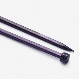 Alternative view of J’adore Cubics Single Pointed Needles by KnitPro