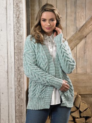 JB624 Aran Cardigan