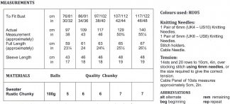 Alternative view of JB713 Chunky Sweater