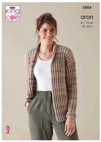 KC5804 Aran Cardigan & Sweater