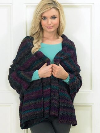 JB161 Hooded Wrap DK by James C Brett