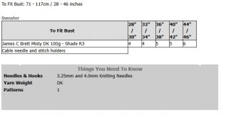 Alternative view of JB394 Sweater DK by James C Brett