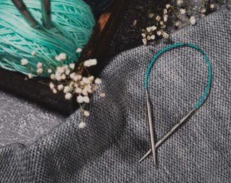 The Mindful Collection Lace Fixed Circular Needles by KnitPro