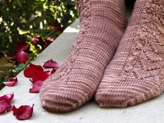 Love Letters Socks by Irish Girlies Knit