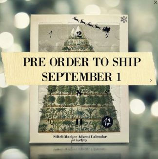 Alternative view of *PRE SALE* 2025 Stitch Marker Advent Calendar – Nature Meets Nostalgia (12-Day Set)